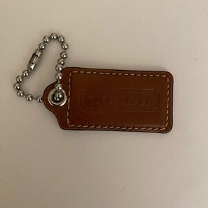 Coach Leather Bag Charm